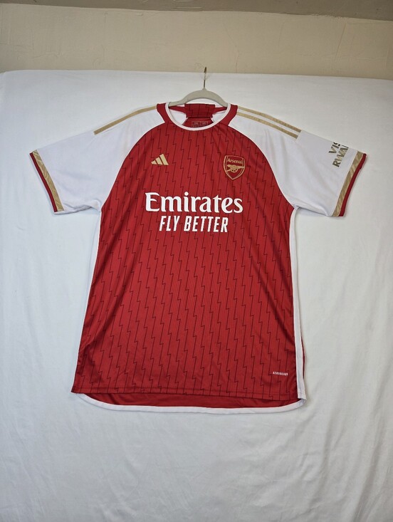 adidas Other - Adidas Arsenal FC 2023/24 Home Soccer Jersey Red White AEROREADY Men's 2XL